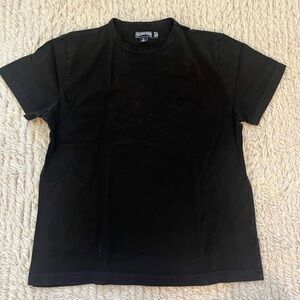 Vilebrequin Boys Black Embroidered Logo T-Shirt